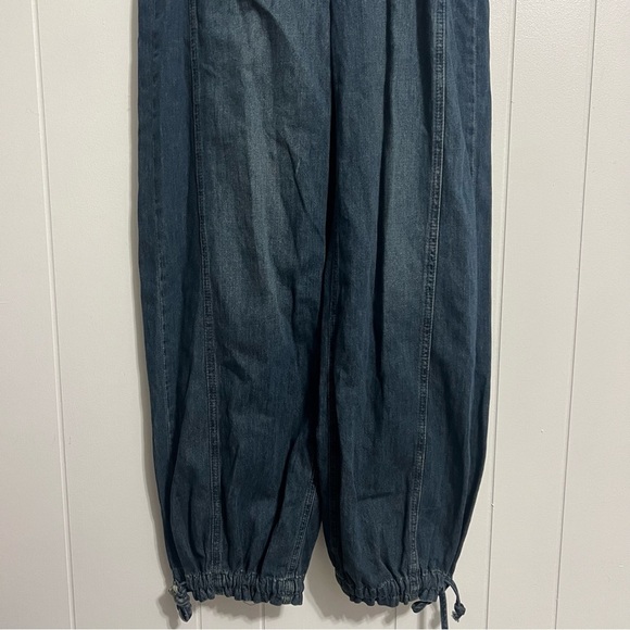 NWT We The Free Match Point Denim Jumpsuit Size Small - Picture 3 of 6